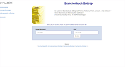 Desktop Screenshot of cylex-branchenbuch-bottrop.de